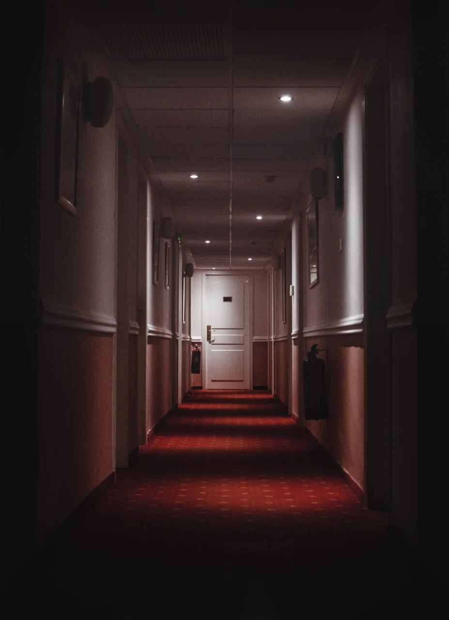 Atmosphärischer Hotelbereich