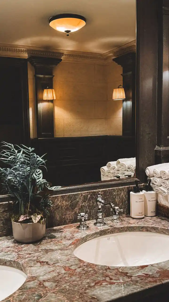Luxury Spa Badezimmer Detail