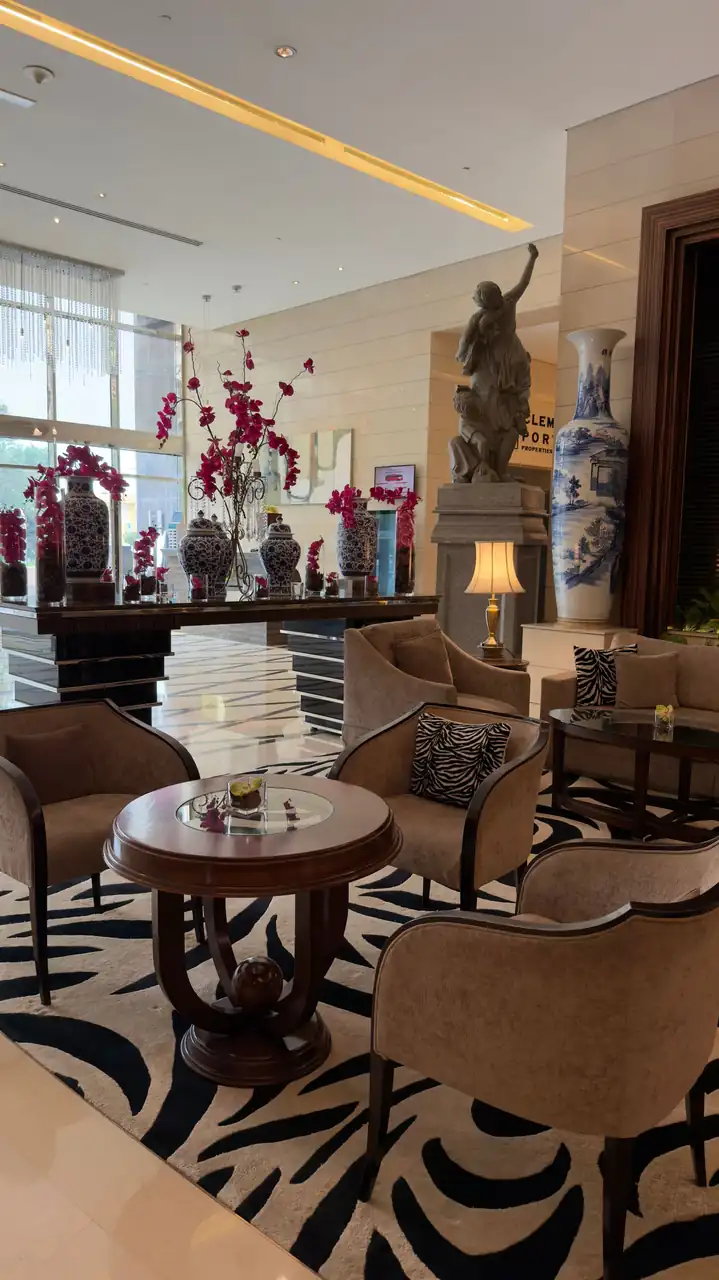 Luxuriöse Hotellobby